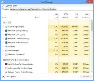 Velocizzare Windows 10 disattivando programmi in avvio nel Task Manager